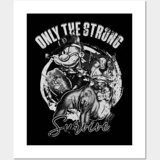 popeye | only the strong survive Posters and Art